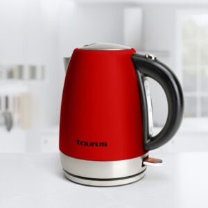 Bouilloire électrique sans fil Taurus Vintage Red 1,7 L
